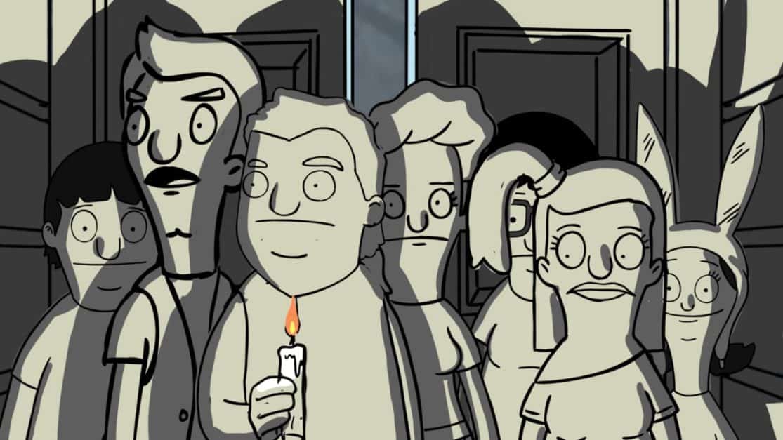 Animatic from Brad Rader's storyboard for Bob's Burgers "The Real Ghost"