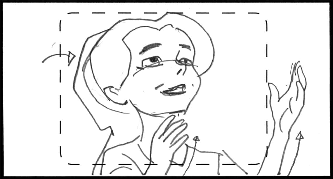 Children of the Wind, Scene 86, Panel 1
ACTION: EXT- DAY- 14 YEAR OLD AMIYA steps forward, reaching out toward o.s. IBNI-