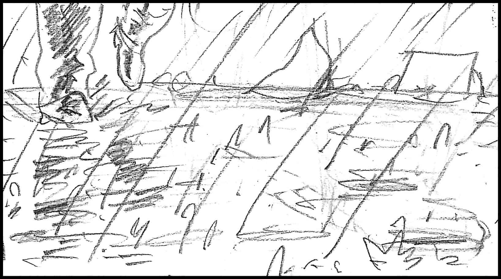 SpawnDVDSeqL Sc 8 Pnl 1
Action: RAIN (EFX/SFX) Low angle- Sam runs toward cam
Dialogue: SAM (OS) (HEAVY BREATHING)